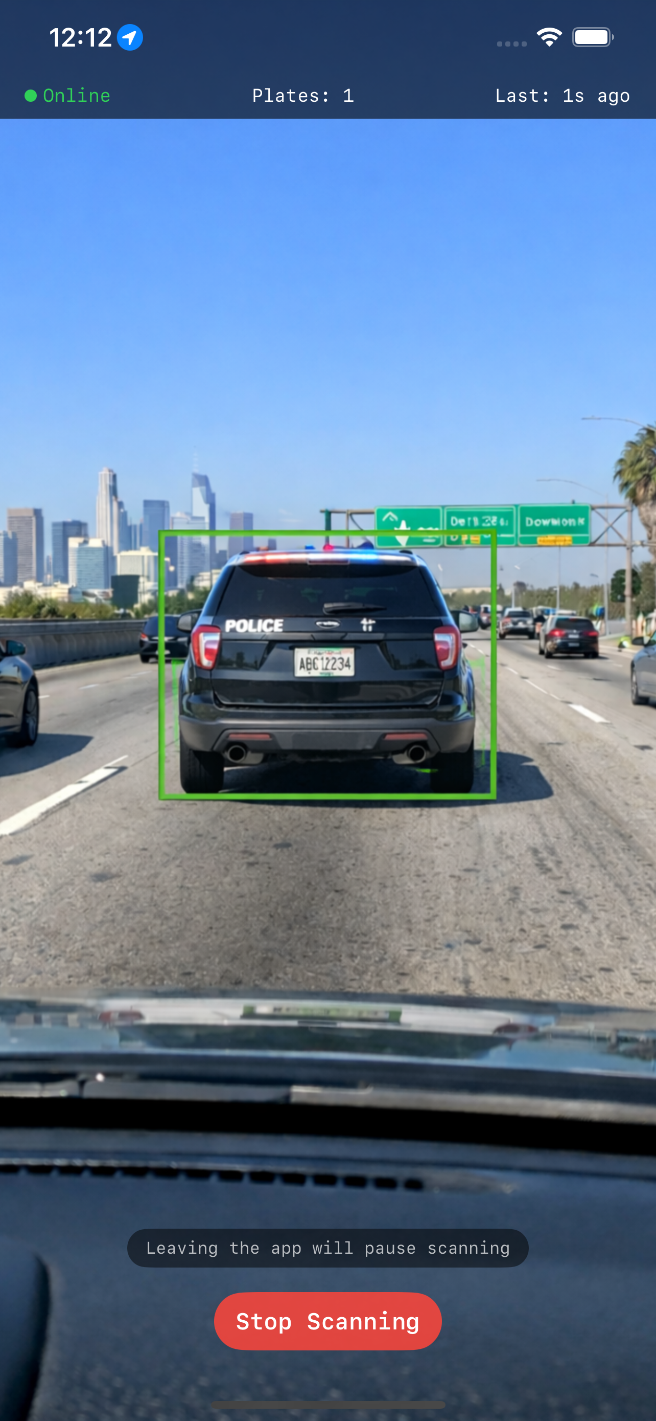 IceBlox dashcam view